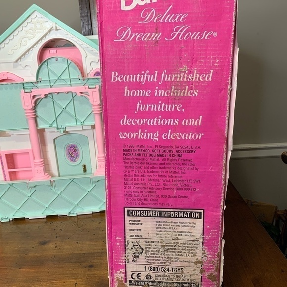 MAKE ME AN OFFER Vintage Barbie Deluxe Dream House Playset 18638 Mattel 1998 - Picture 6 of 17
